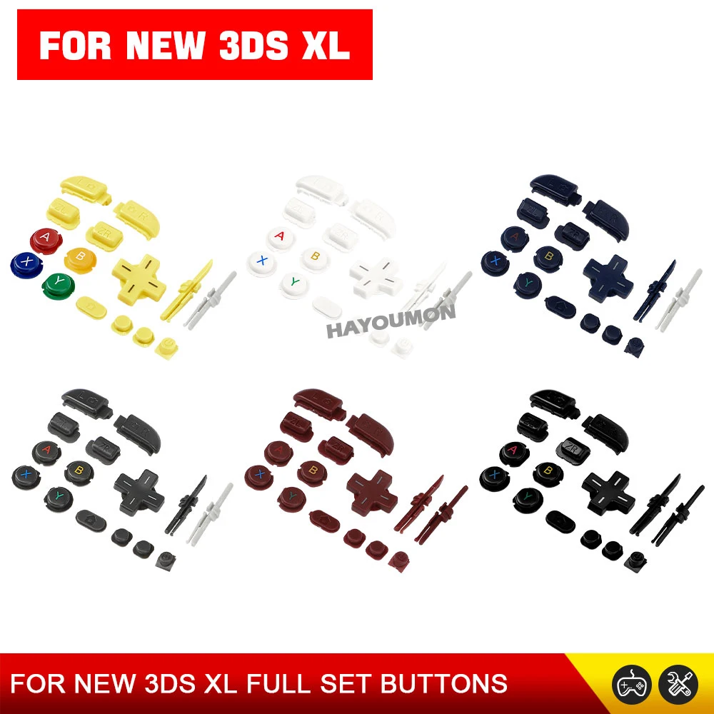 Gaming Console Buttons - Botões ABXY e D-Pad para NEW
