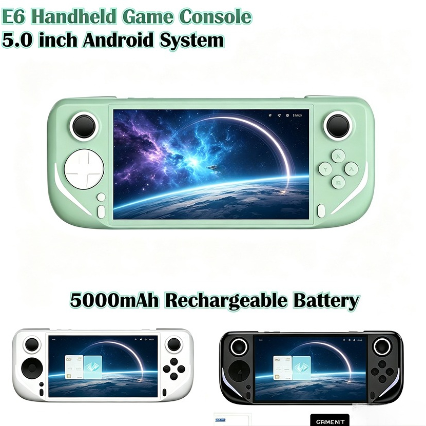 Console de jogos portátil E6 c - Gaming Console Under 5000 avaliação e preço